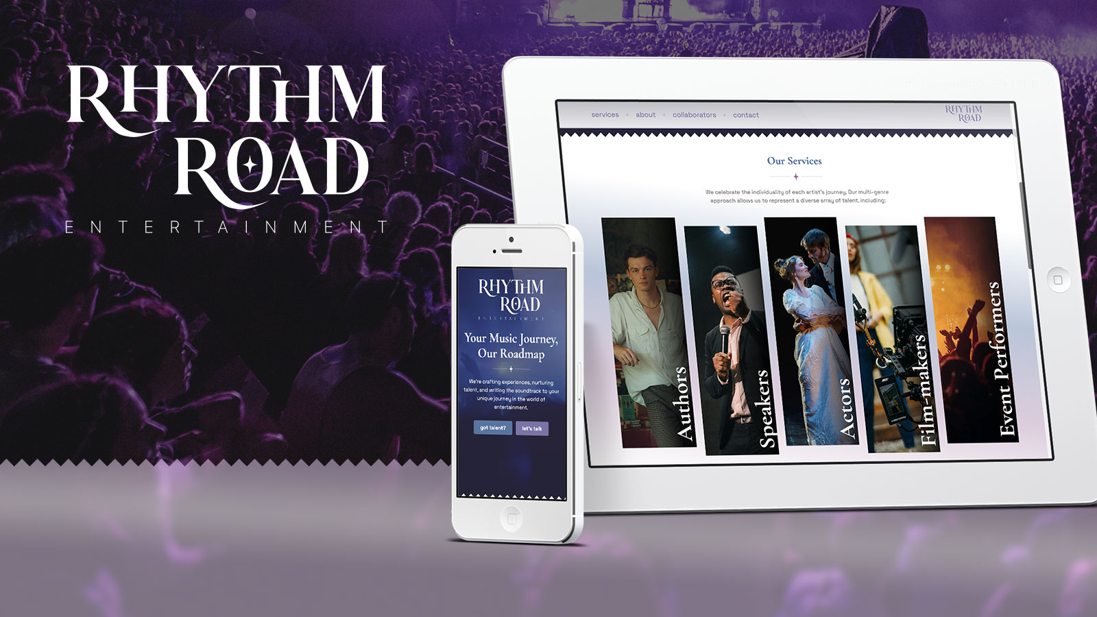 Rhythm Road website project banner image