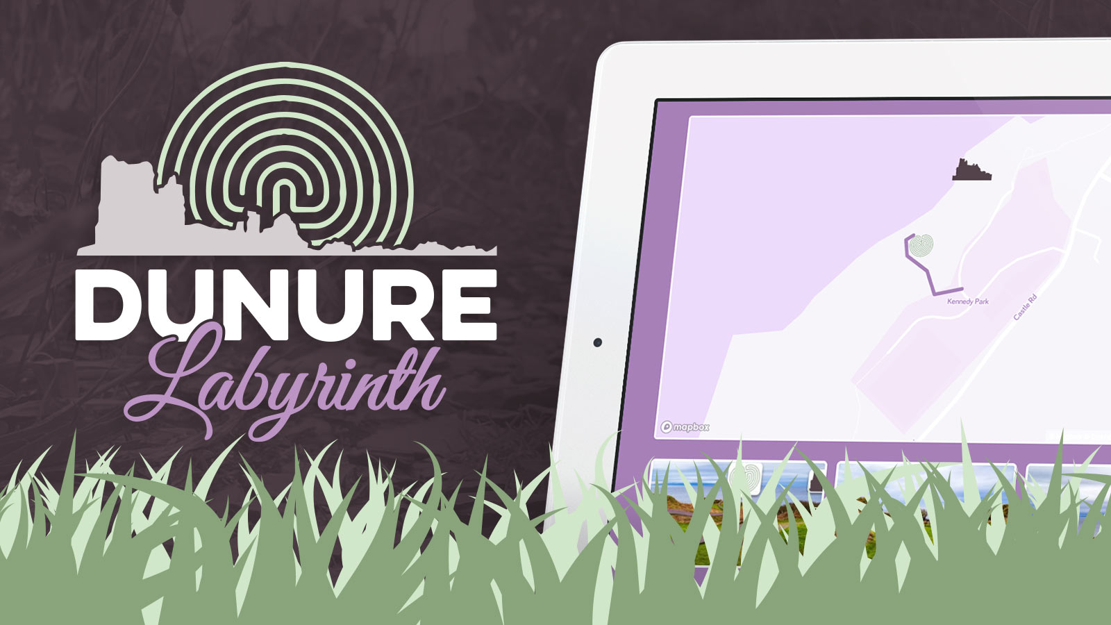 Dunure Labyrinth website banner graphic
